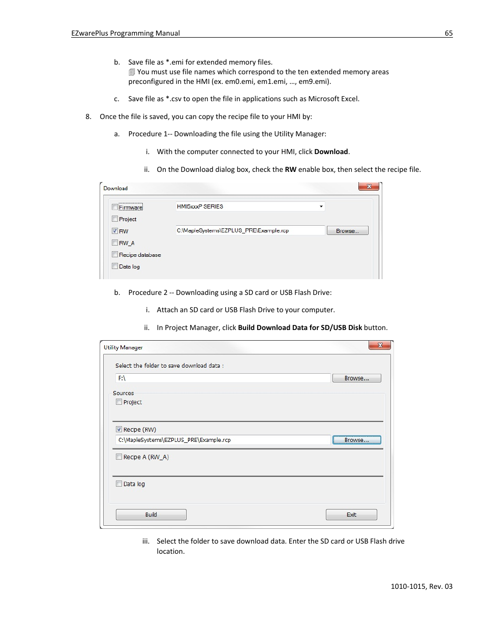 Watlow EZwarePlus Programming User Manual | Page 73 / 264