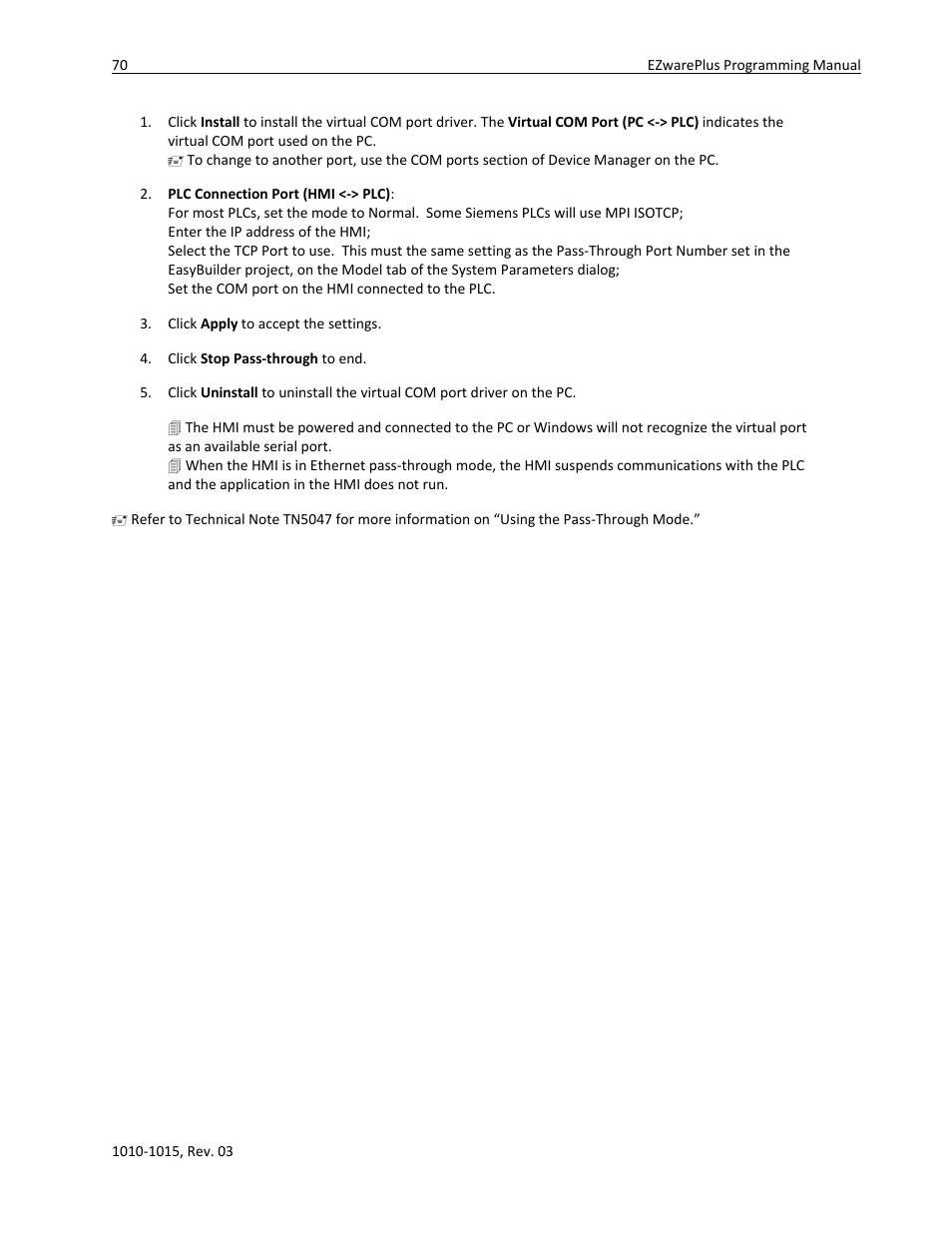 Watlow EZwarePlus Programming User Manual | Page 78 / 264