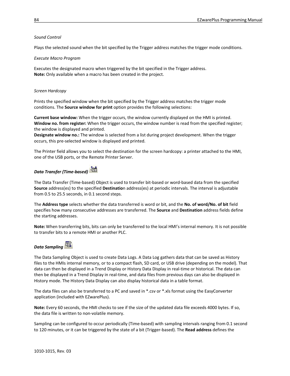 Watlow EZwarePlus Programming User Manual | Page 92 / 264