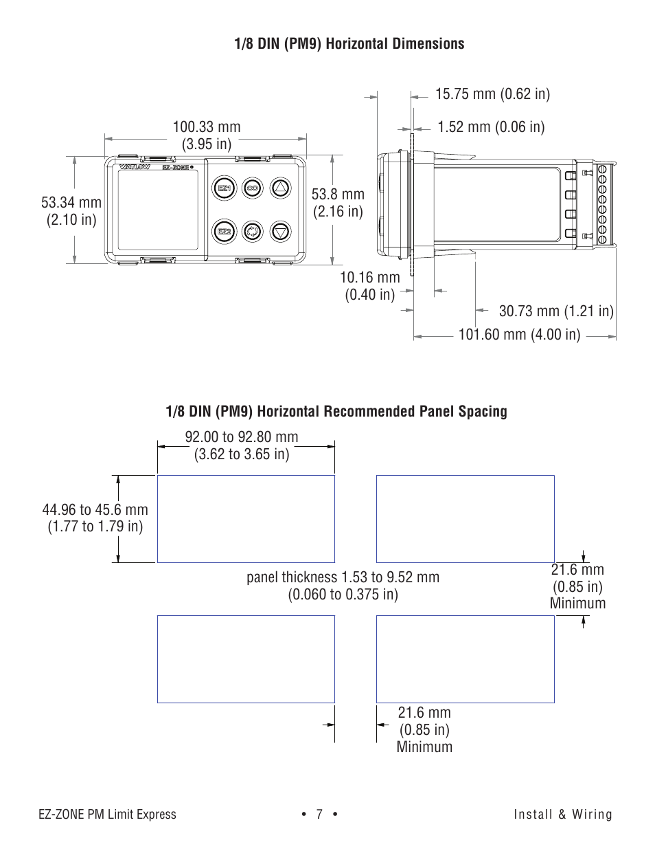 Watlow EZ-ZONE PM Express Limit User Manual | Page 7 / 34