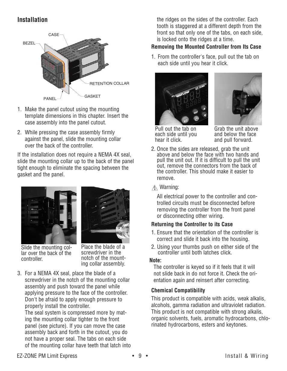 Watlow EZ-ZONE PM Express Limit User Manual | Page 9 / 34