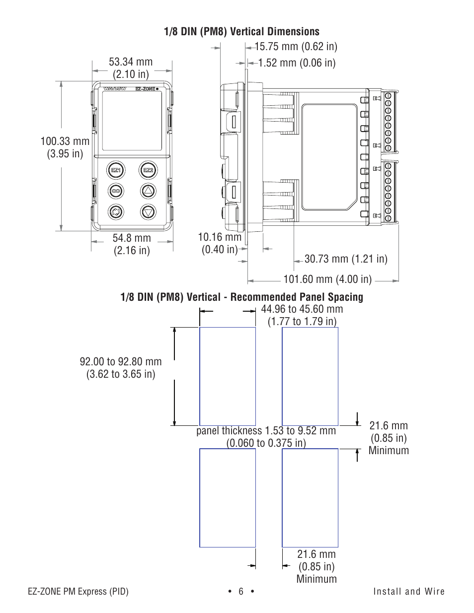 Watlow EZ-ZONE PM Express User Manual | Page 6 / 35