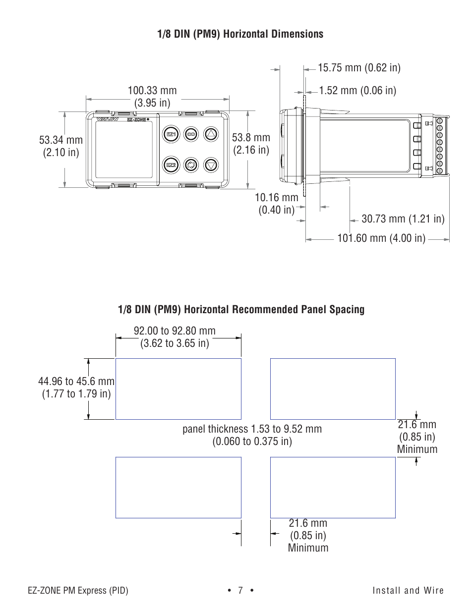 Watlow EZ-ZONE PM Express User Manual | Page 7 / 35