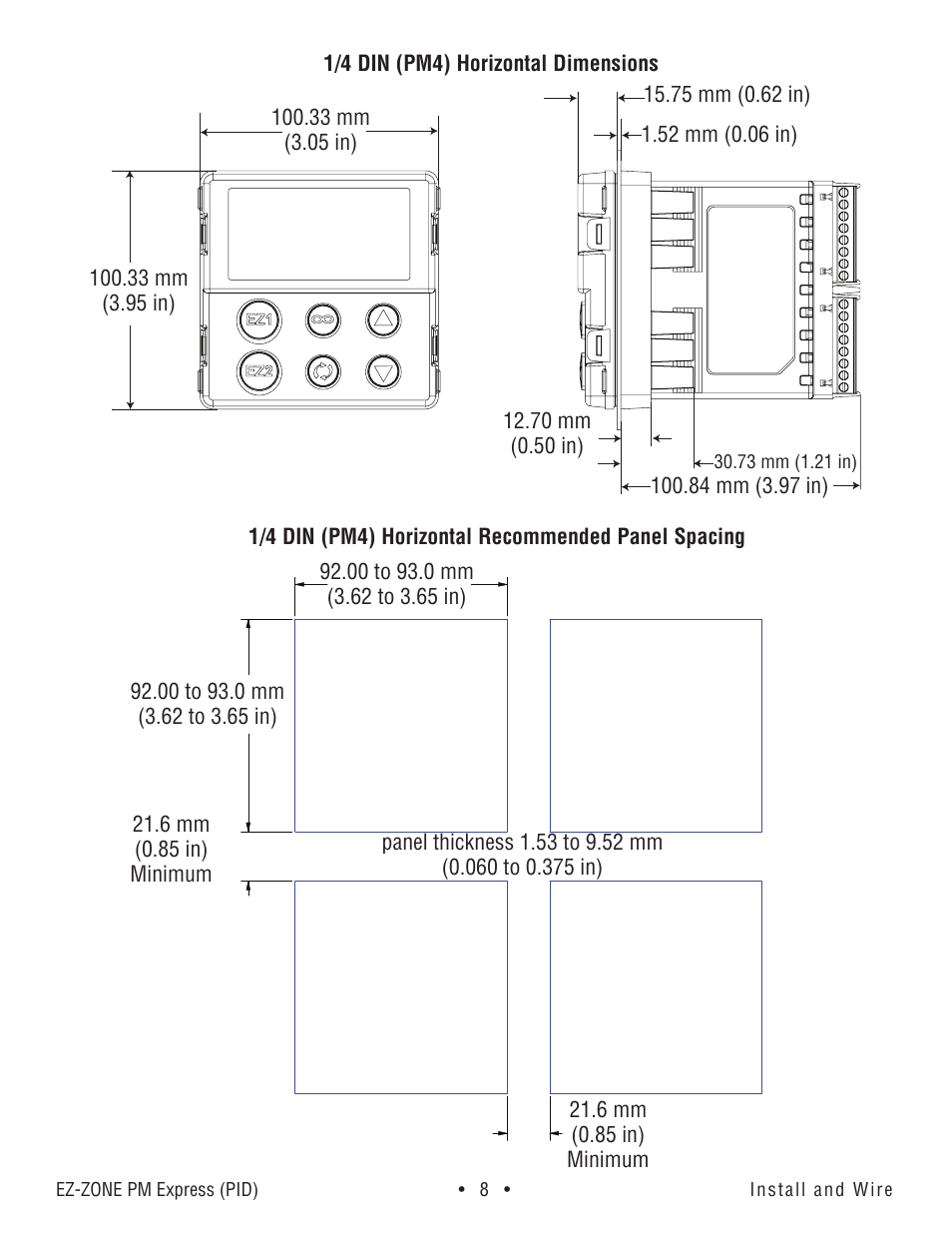 Watlow EZ-ZONE PM Express User Manual | Page 8 / 35