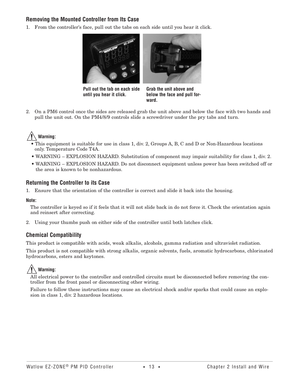 Watlow EZ-ZONE PM PID User Manual | Page 16 / 125