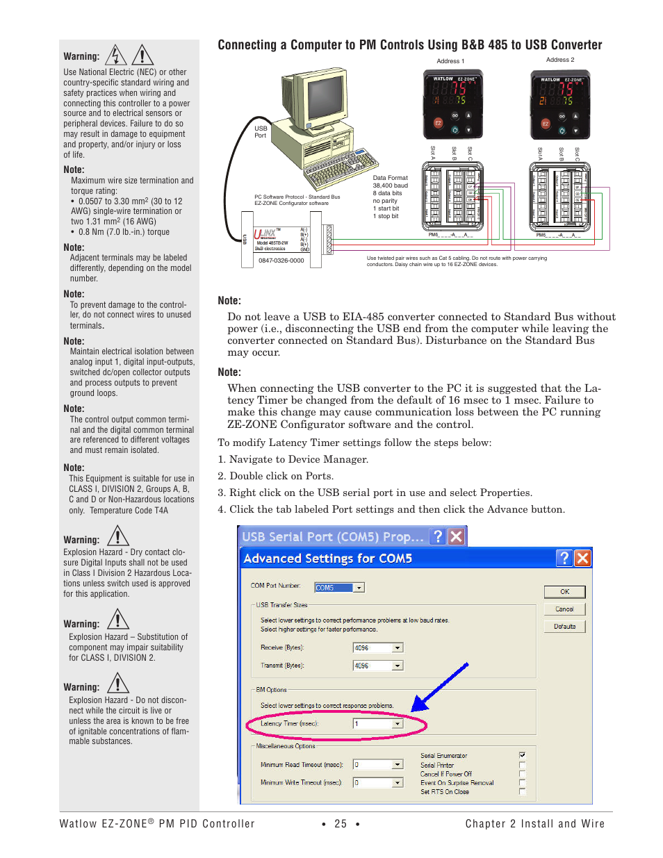 Watlow EZ-ZONE PM PID User Manual | Page 28 / 125