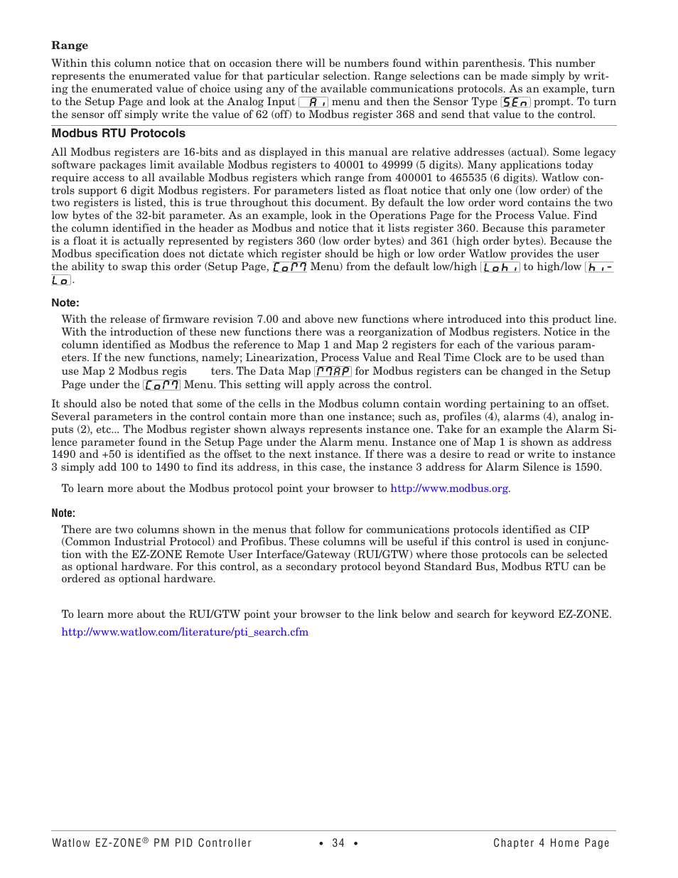 Watlow EZ-ZONE PM PID User Manual | Page 37 / 125