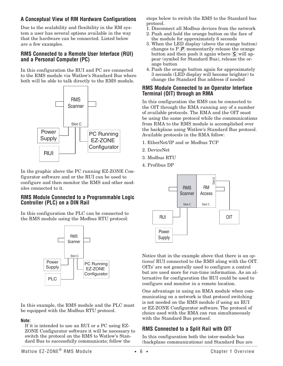 Watlow EZ-ZONE RM-Scanner-Modul User Manual | Page 9 / 140