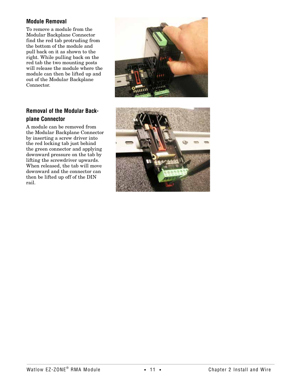 Watlow EZ-ZONE RMA Modul User Manual | Page 14 / 79