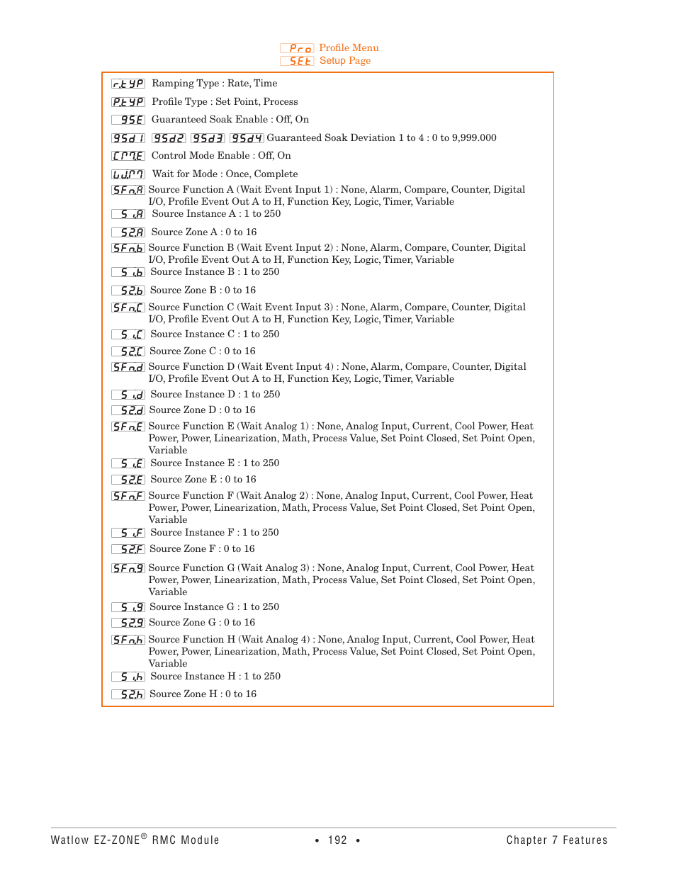 Watlow EZ-ZONE RMC User Manual | Page 195 / 236
