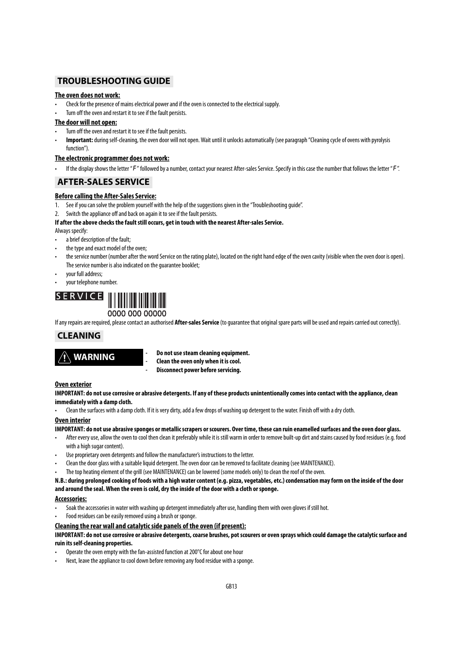 Whirlpool AKP541IX User Manual | Page 13 / 39