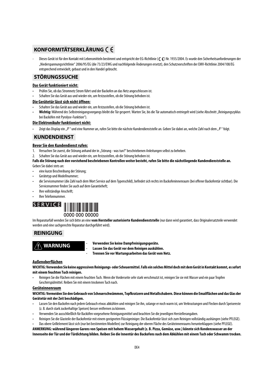 Whirlpool AKP541IX User Manual | Page 4 / 39