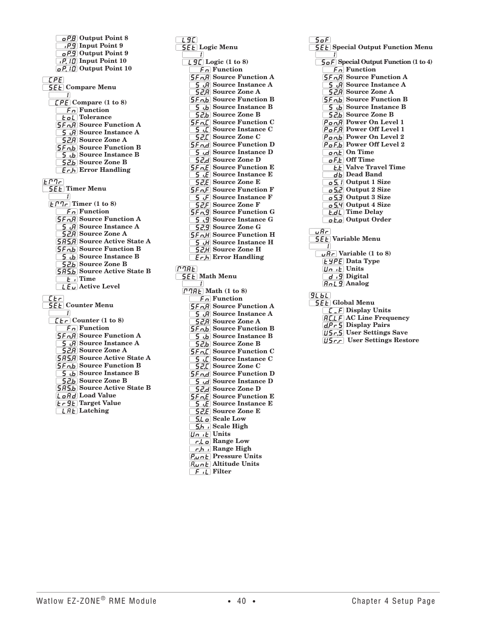 Watlow EZ-ZONE RME User Manual | Page 43 / 124