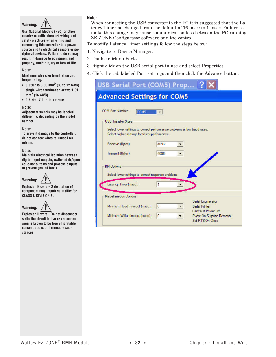 Watlow EZ-ZONE RMH User Manual | Page 35 / 161