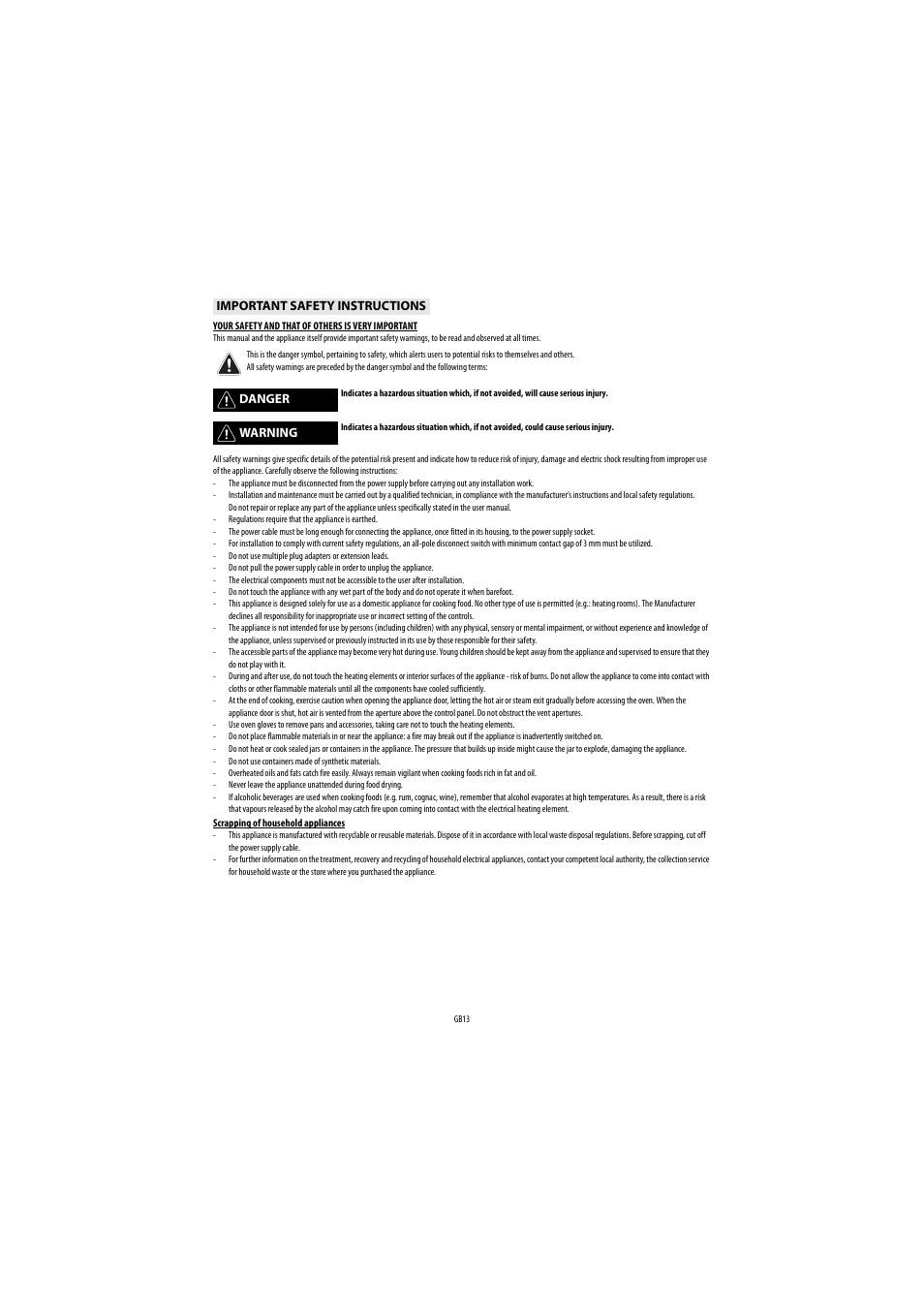 Whirlpool AKP543IX User Manual | Page 13 / 54