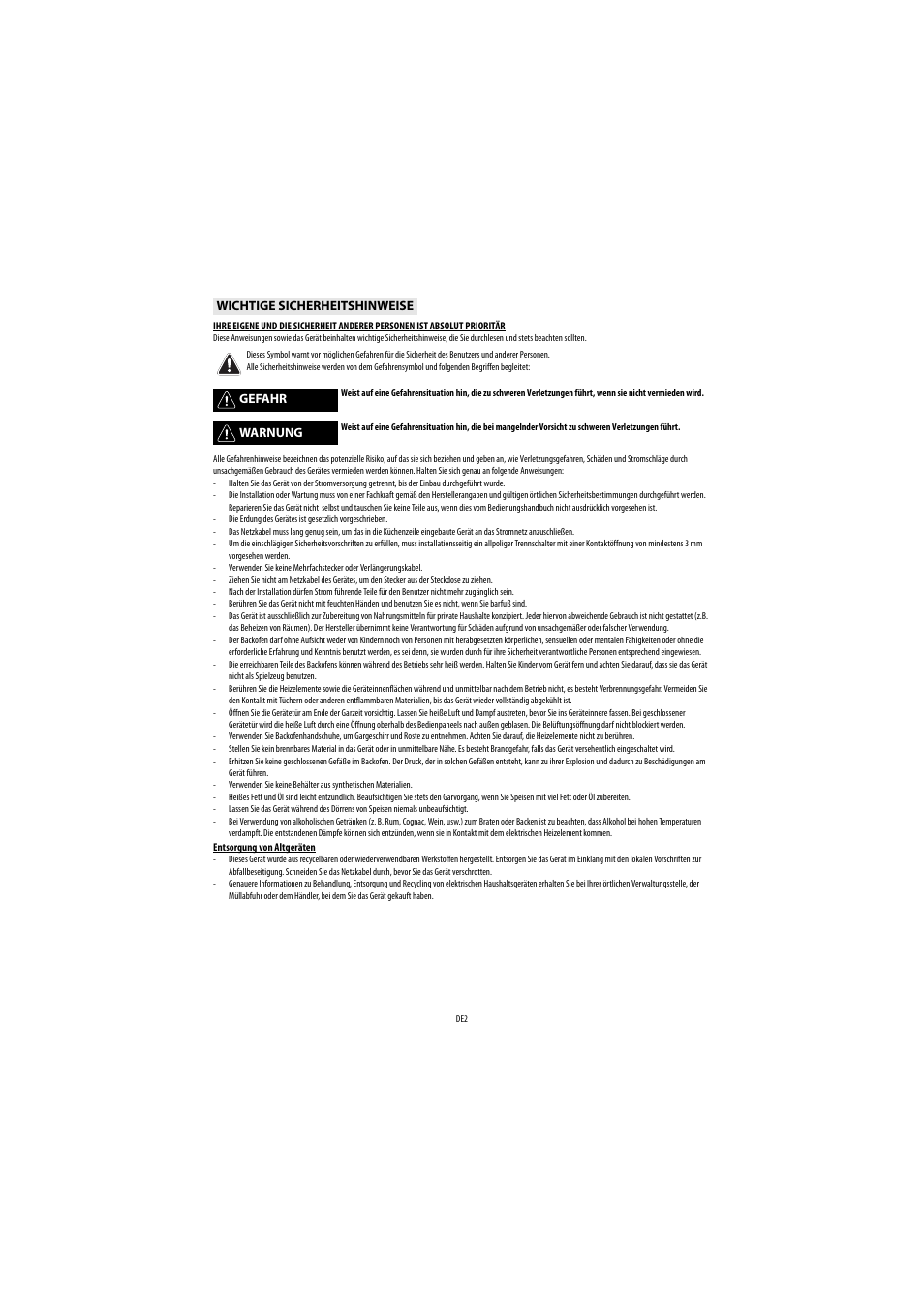 Whirlpool AKP543IX User Manual | Page 2 / 54