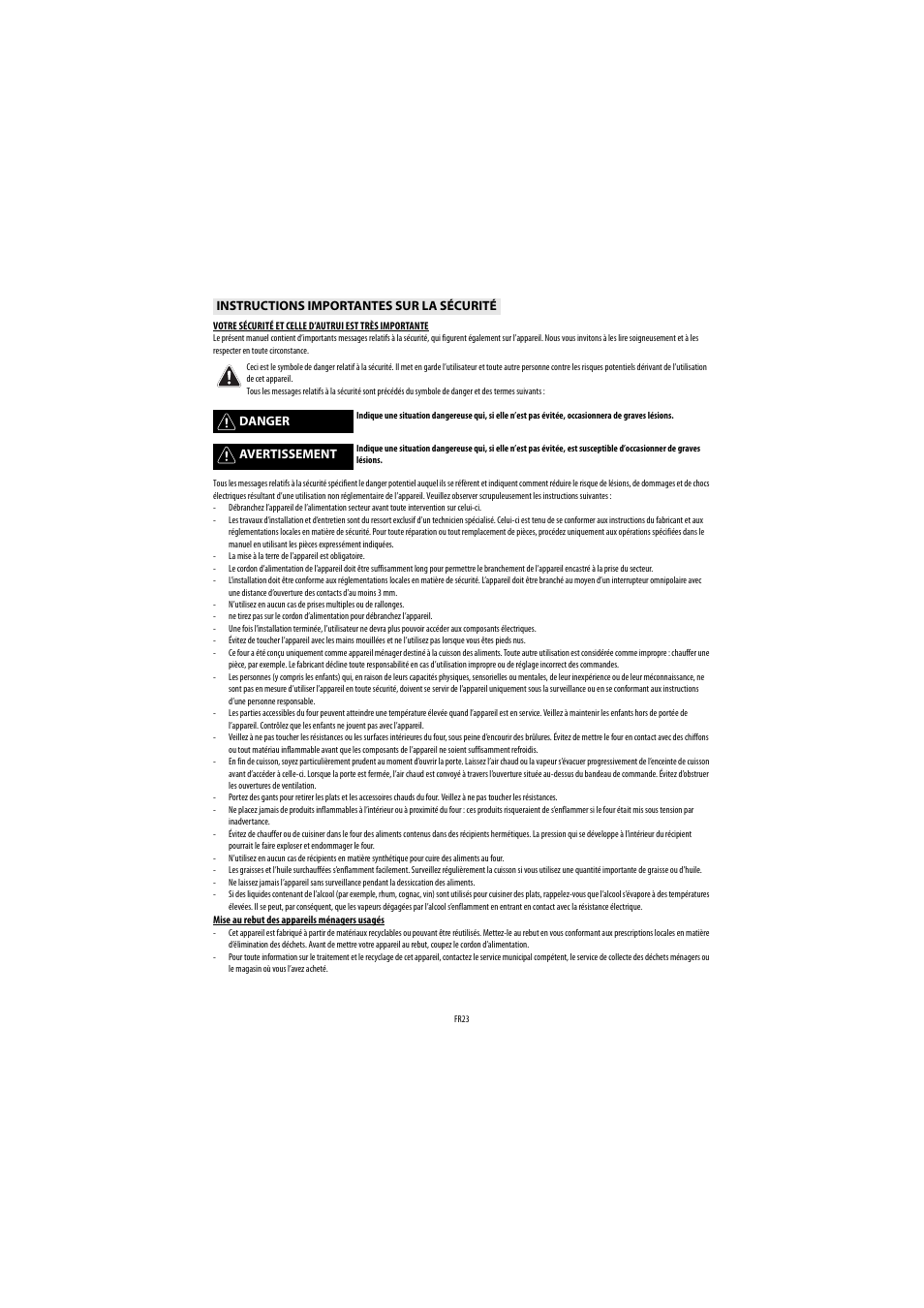 Whirlpool AKP543IX User Manual | Page 23 / 54