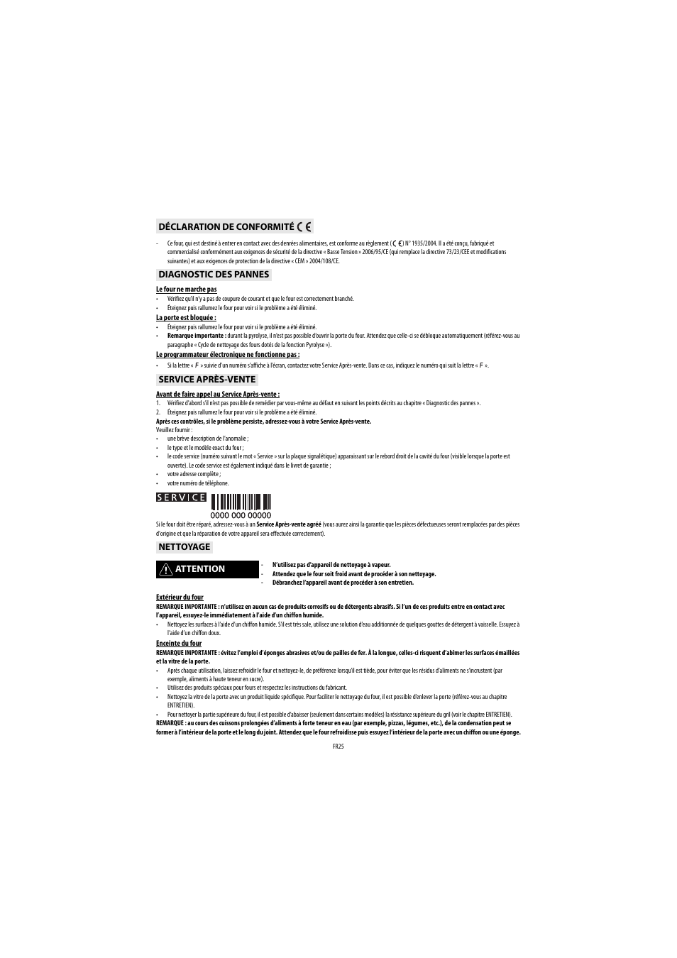 Whirlpool AKP543IX User Manual | Page 25 / 54