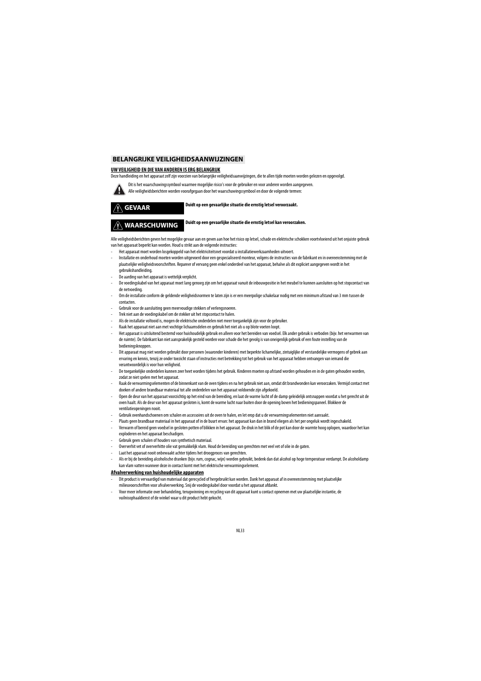 Whirlpool AKP543IX User Manual | Page 33 / 54