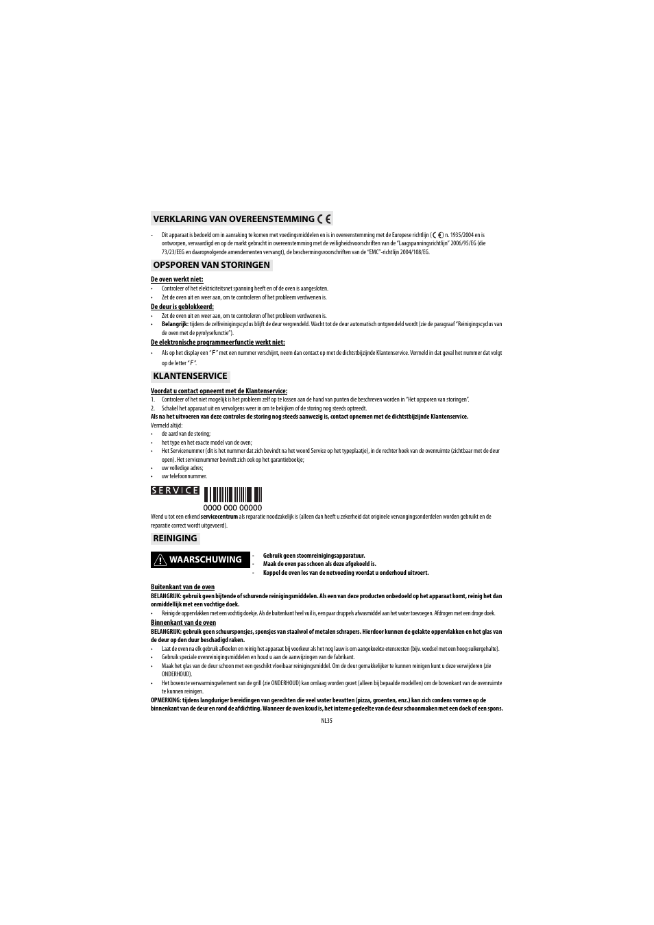 Whirlpool AKP543IX User Manual | Page 35 / 54