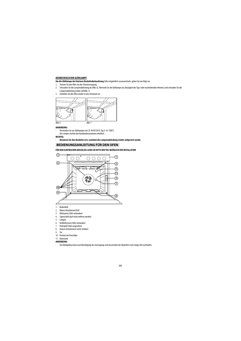 Whirlpool AKP543IX User Manual | Page 6 / 54