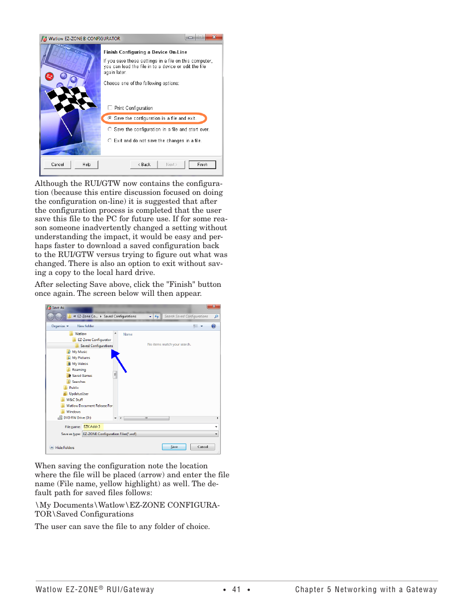 Watlow EZ-ZONE RUI/Gateway User Manual | Page 44 / 62