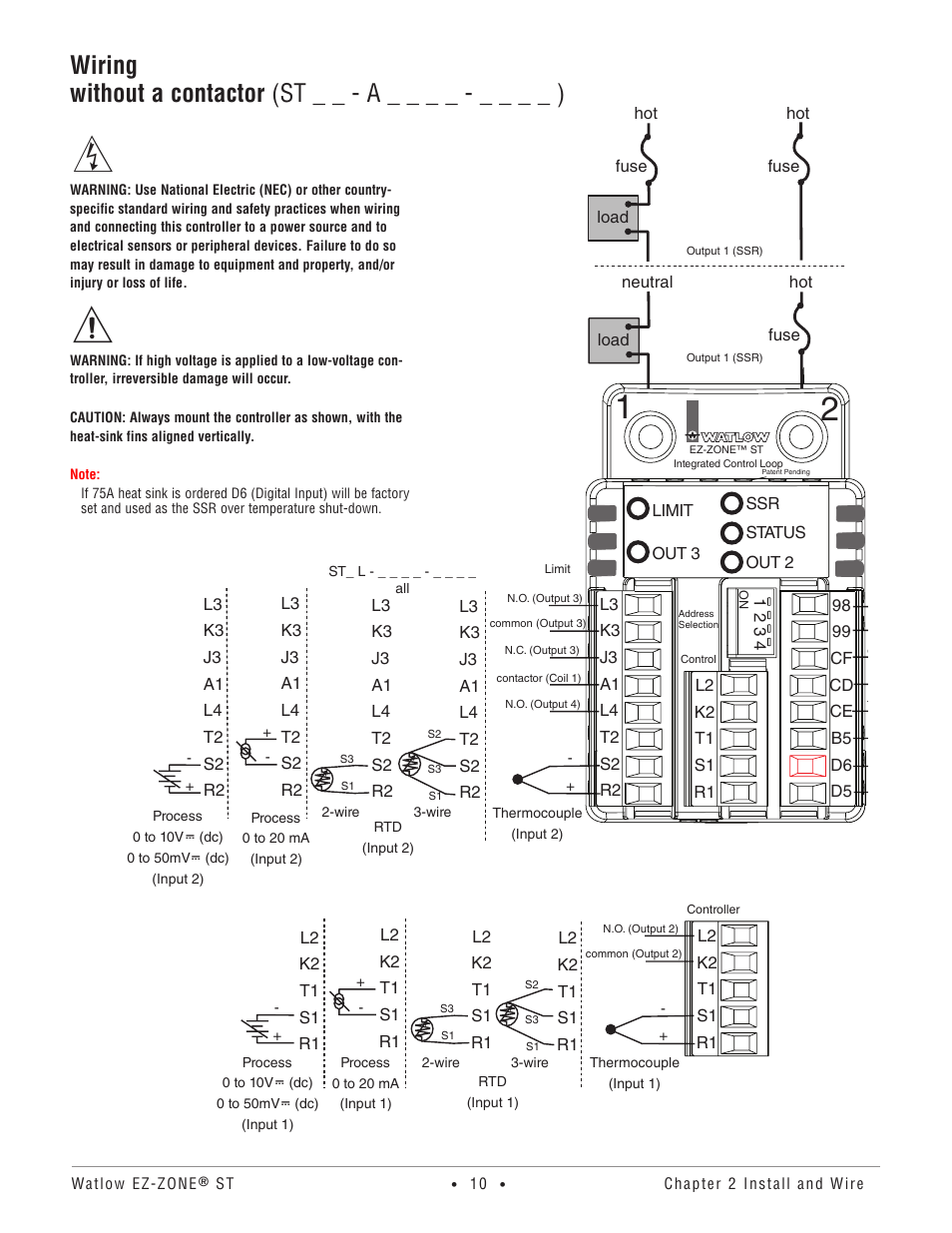 Watlow EZ-ZONE ST User Manual | Page 12 / 97