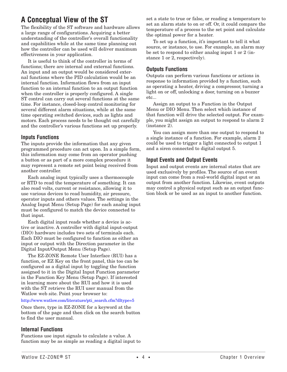 A conceptual view of the st | Watlow EZ-ZONE ST User Manual | Page 6 / 97