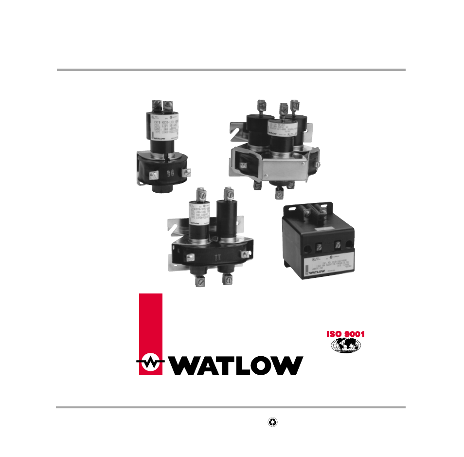 Watlow HG Series Mercury Displacement Relay User Manual | 6 pages