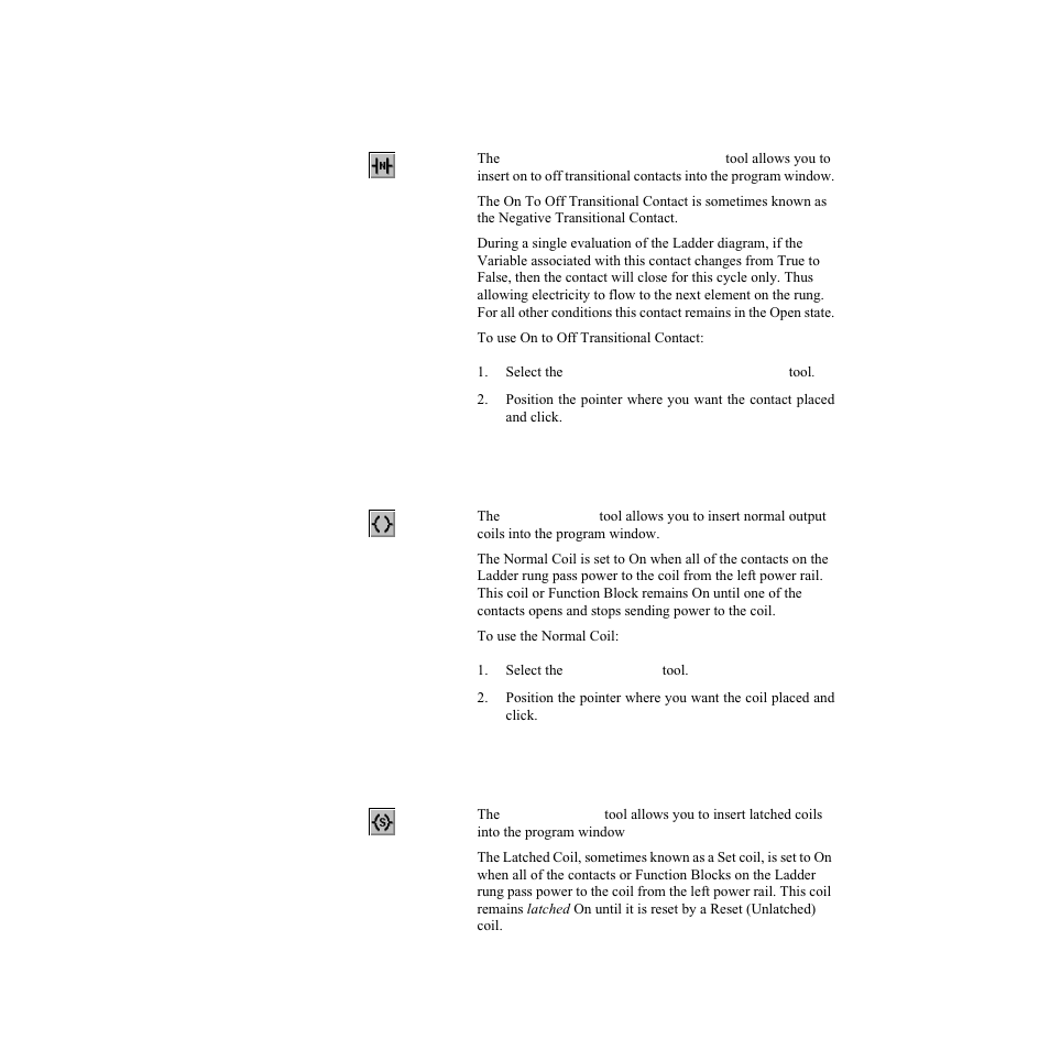 On to off transitional contact, Normal coil, Latched coil | Watlow LogicPro User Manual | Page 101 / 296