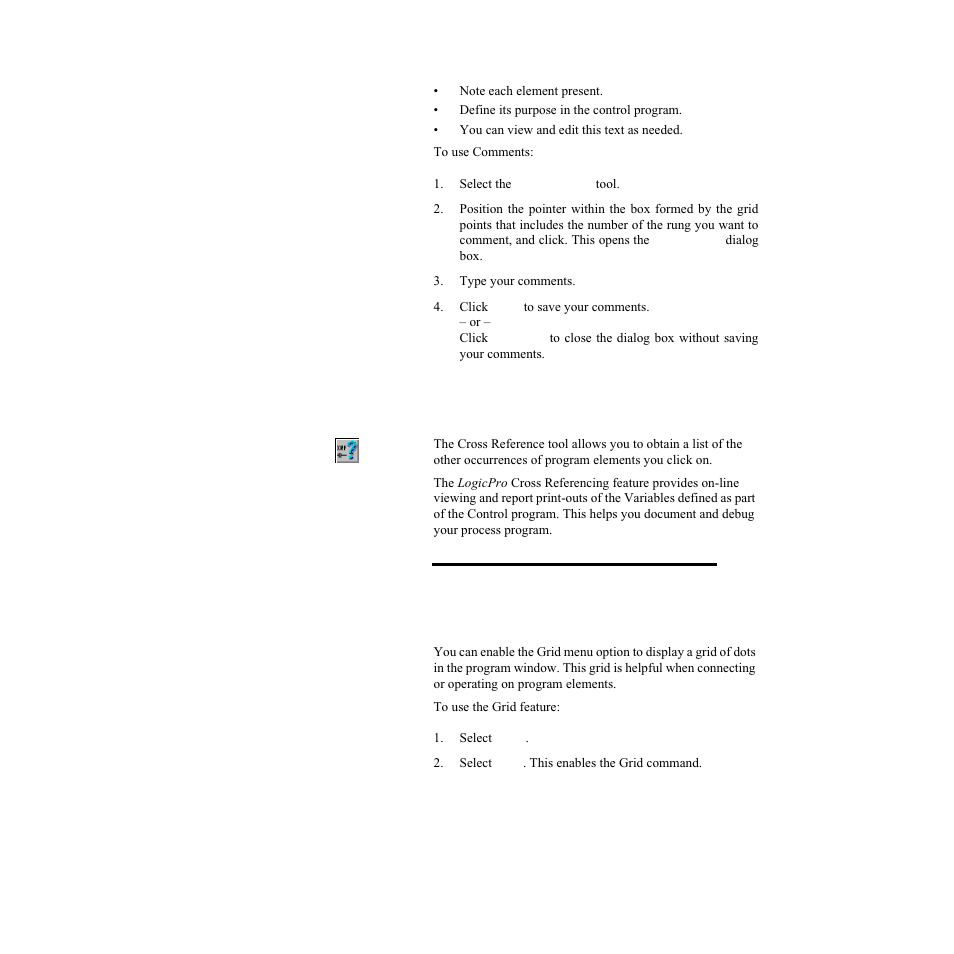 Cross reference, Viewing the grid, Cross reference viewing the grid | Watlow LogicPro User Manual | Page 103 / 296