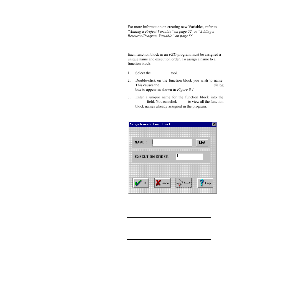 Assigning names and execution orders to | Watlow LogicPro User Manual | Page 127 / 296