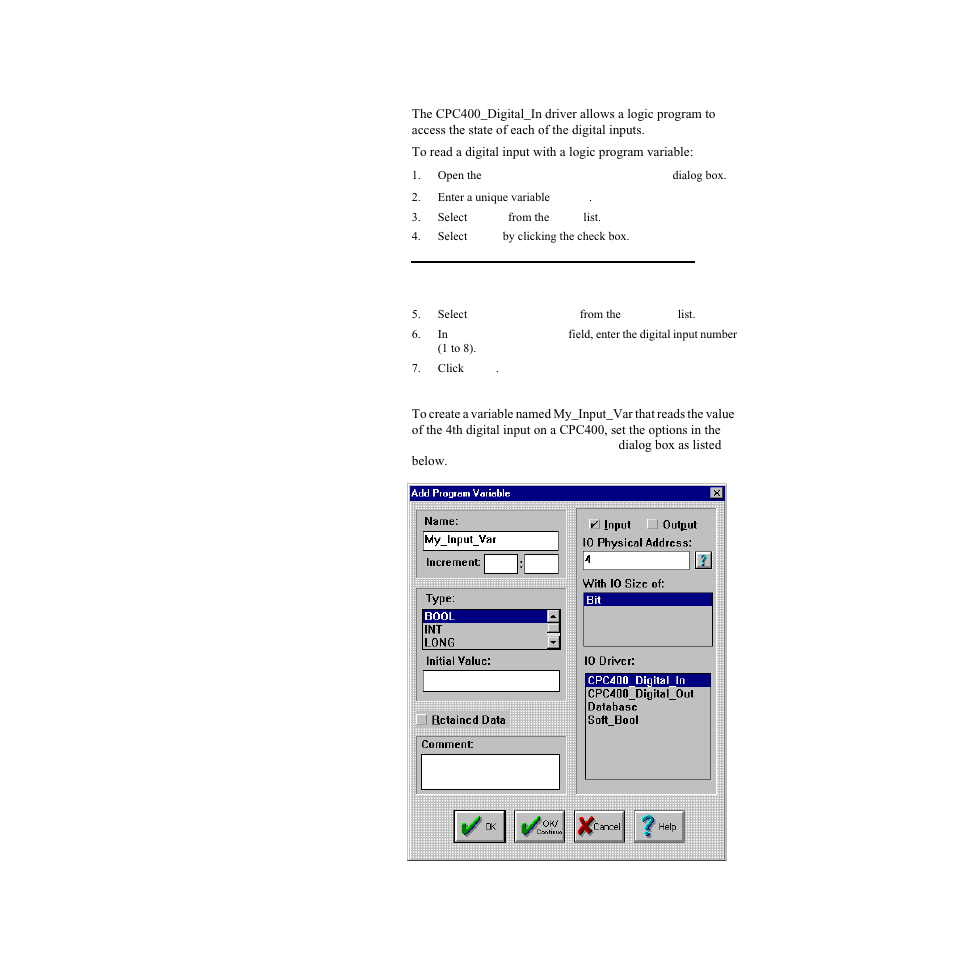 Cpc400_digital_in | Watlow LogicPro User Manual | Page 228 / 296