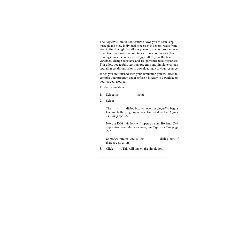 Building a program for simulation | Watlow LogicPro User Manual | Page 242 / 296