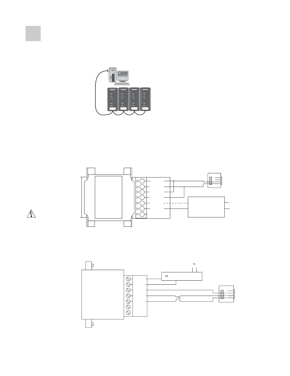 14 communications wiring, Converter-to-microdin wiring example, Communications wiring | Watlow microdin quick start guide | Watlow MICRODIN User Manual | Page 14 / 24