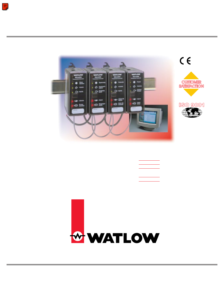 Watlow MICRODIN User Manual | 106 pages