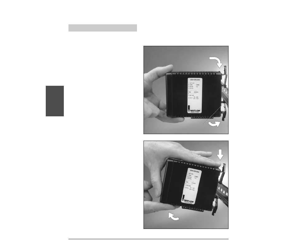 Mounting the microdin on a din rail, Install and wire | Watlow MICRODIN User Manual | Page 24 / 106