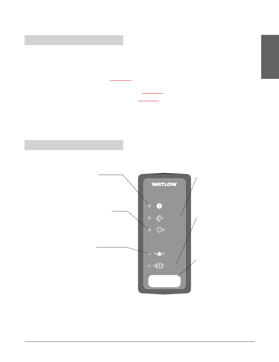 Setup steps, Indicator lights, Over view | Watlow MICRODIN User Manual | Page 9 / 106