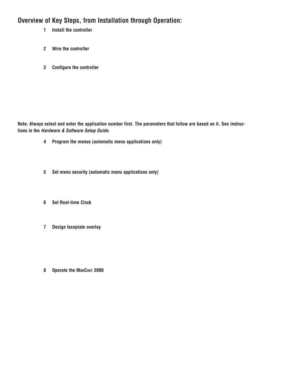 Watlow MINICHEF 2000 Fast Start User Manual | Page 4 / 23