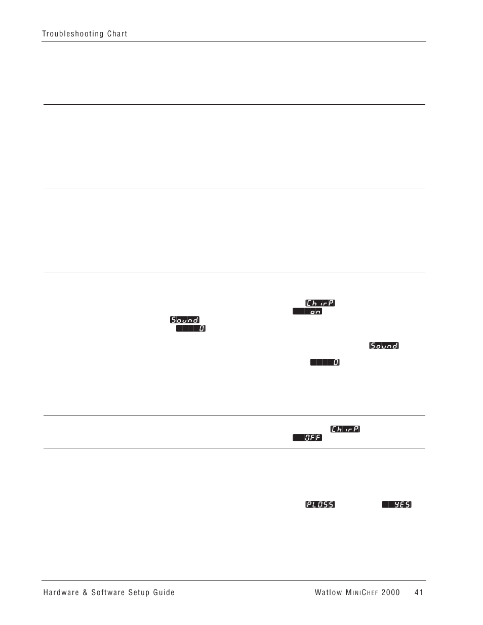 Watlow MINICHEF 2000 User Manual | Page 42 / 71