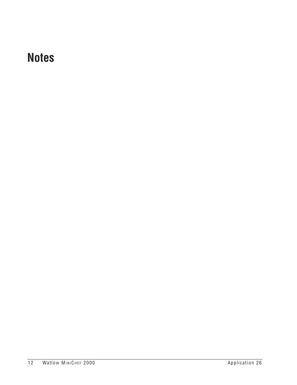 Watlow MINICHEF 2000 Shelf Timer Application User Manual | Page 14 / 15