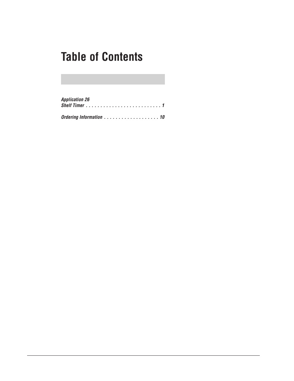 Watlow MINICHEF 2000 Shelf Timer Application User Manual | Page 2 / 15