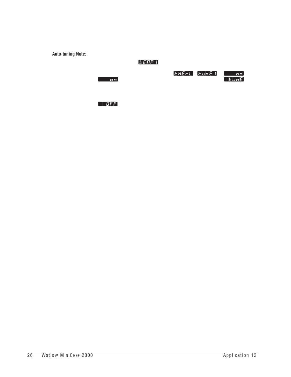 Watlow MINICHEF Deep Fat Fryer Application User Manual | Page 28 / 111