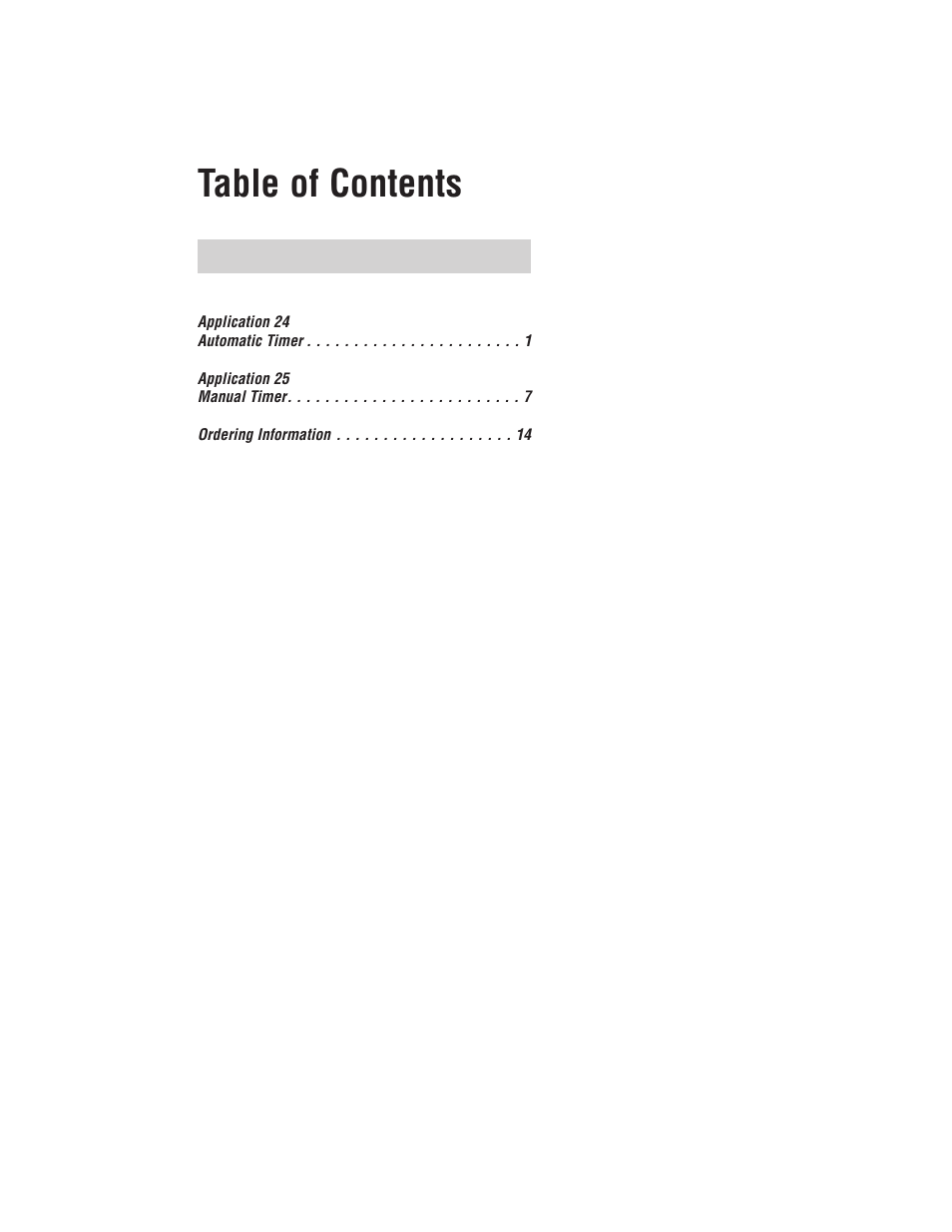 Watlow MINICHEF Timer Applications User Manual | Page 2 / 19