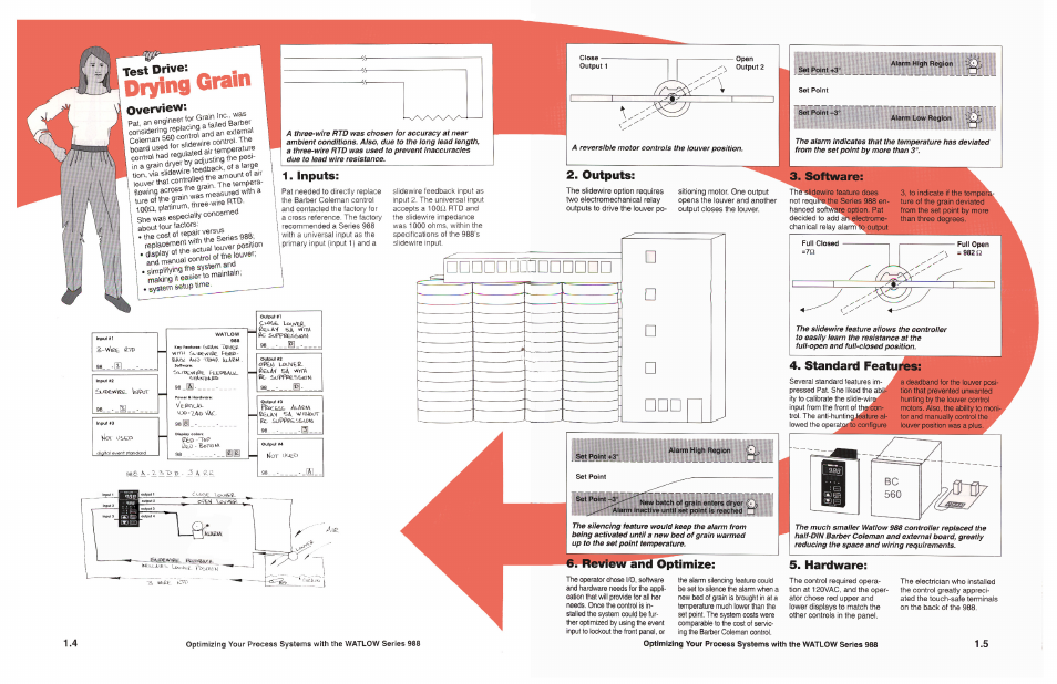 Drying grain | Watlow Optimizing Your Process System with the Series 988 Controller User Manual | Page 8 / 74