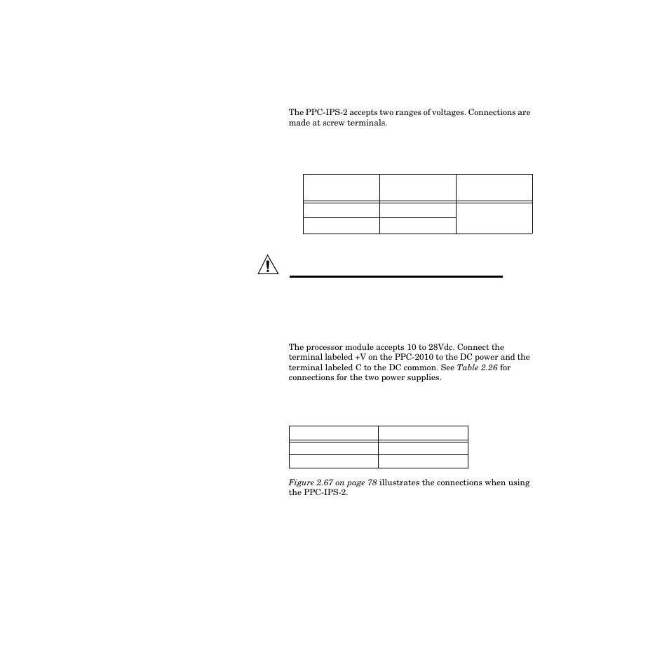 Connecting power, Ppc-ips-2 power supply, Processor module | Connecting power 77, Ppc-ips-2 power supply 77 processor module 77 | Watlow PPC-2000 User Manual | Page 101 / 320