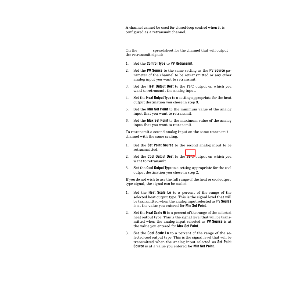 Setting up process variable retransmit, Setting up process variable retransmit 103 | Watlow PPC-2000 User Manual | Page 127 / 320