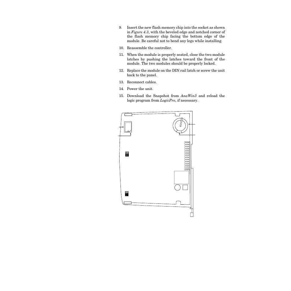 Figure 4.3—ppc-2010 internal view 144 | Watlow PPC-2000 User Manual | Page 170 / 320