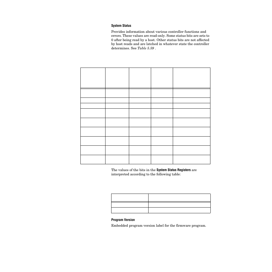 See table 5.59 and table 5.60 | Watlow PPC-2000 User Manual | Page 242 / 320