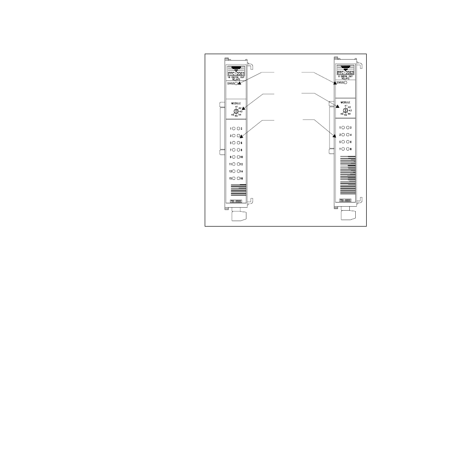 Ppc-206x digital output specifications, Ppc-206x digital output specifications 250, Figure 7.11—ppc-206x front view 250 | Watlow PPC-2000 User Manual | Page 278 / 320
